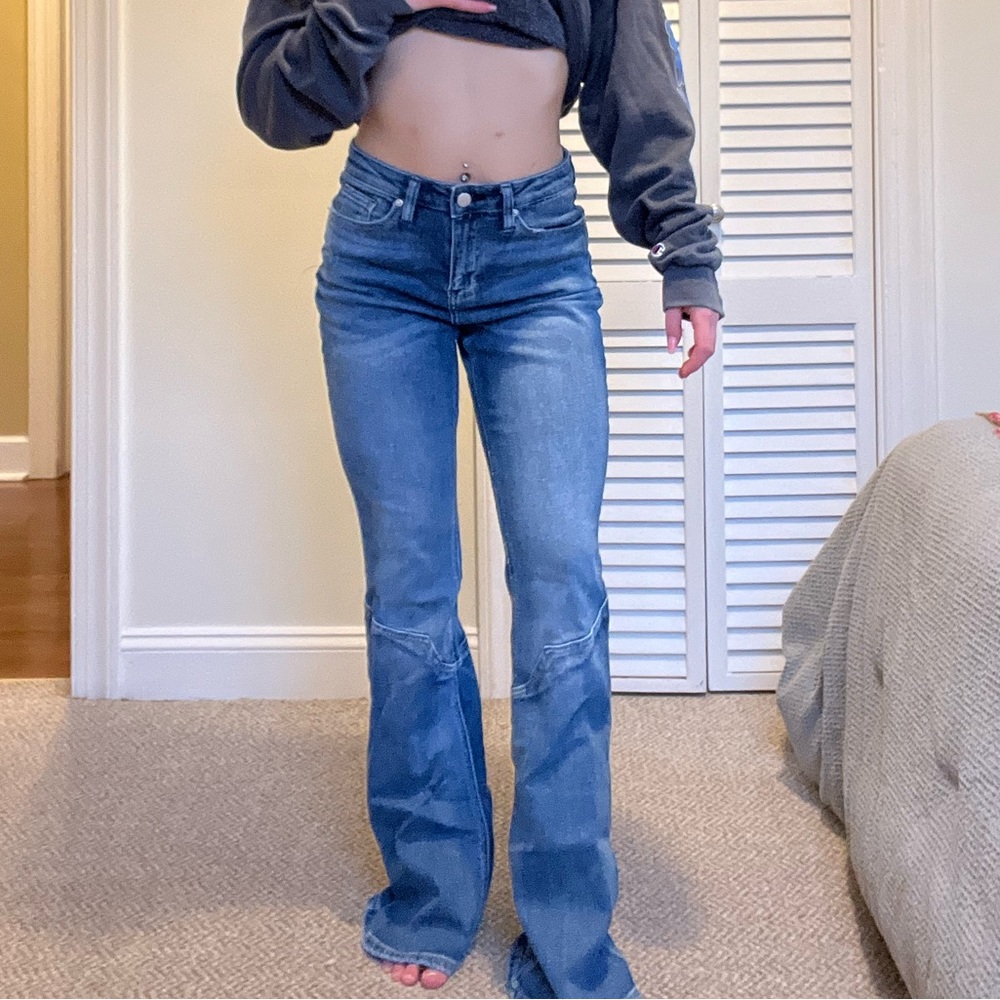 High Waist Flare Jeans